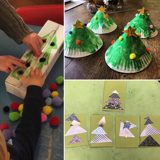 O Christmas tree, o Christmas tree... lots of fine motor skill development with our Christmas craft and activities #chasingrainbowsfamilydaycare #familydaycare #childcare #eylf #northernbeaches #christmas2019