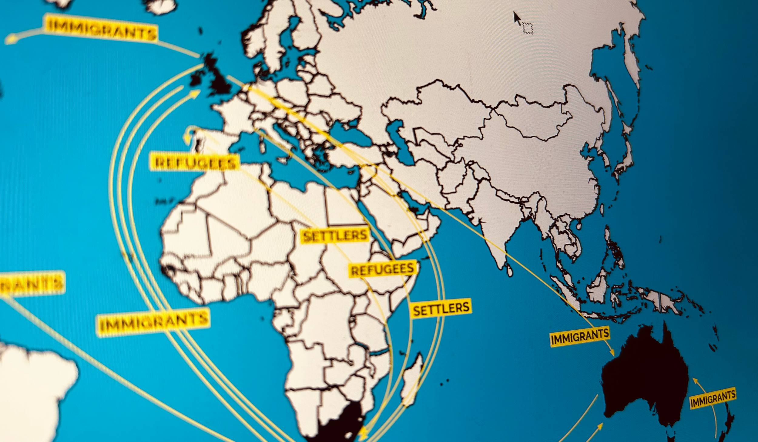 Mapping 500 years of family migration