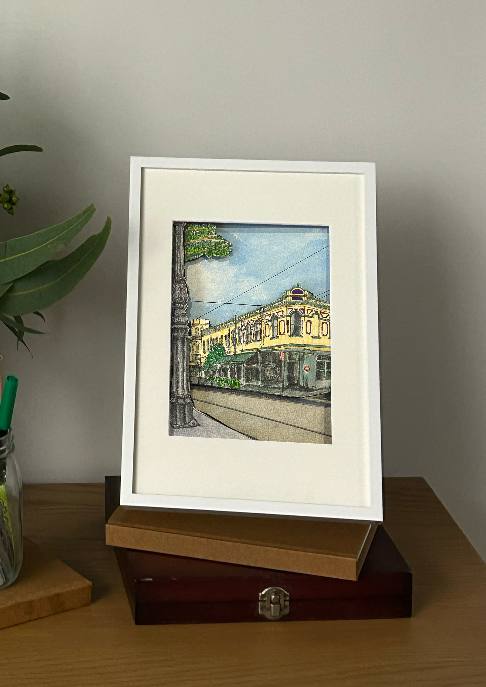 Gertrude Street - Morning Market - Framed.png