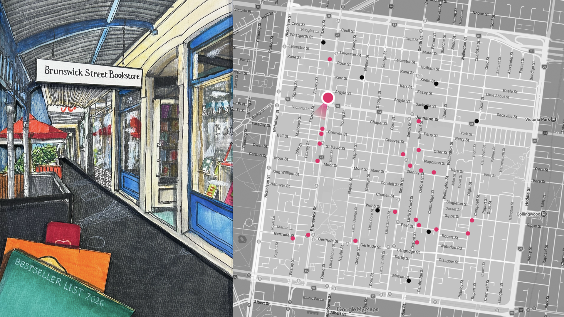 Brunswick Street - Brunswick Street Bookstore