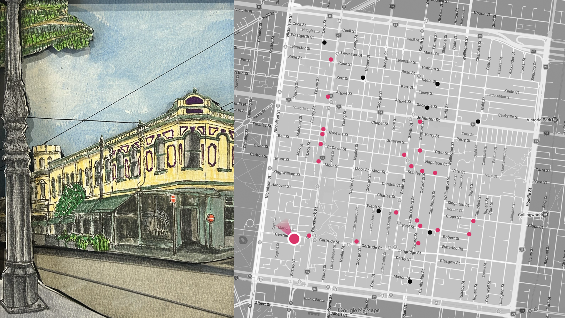 Gertrude Street - Morning Market