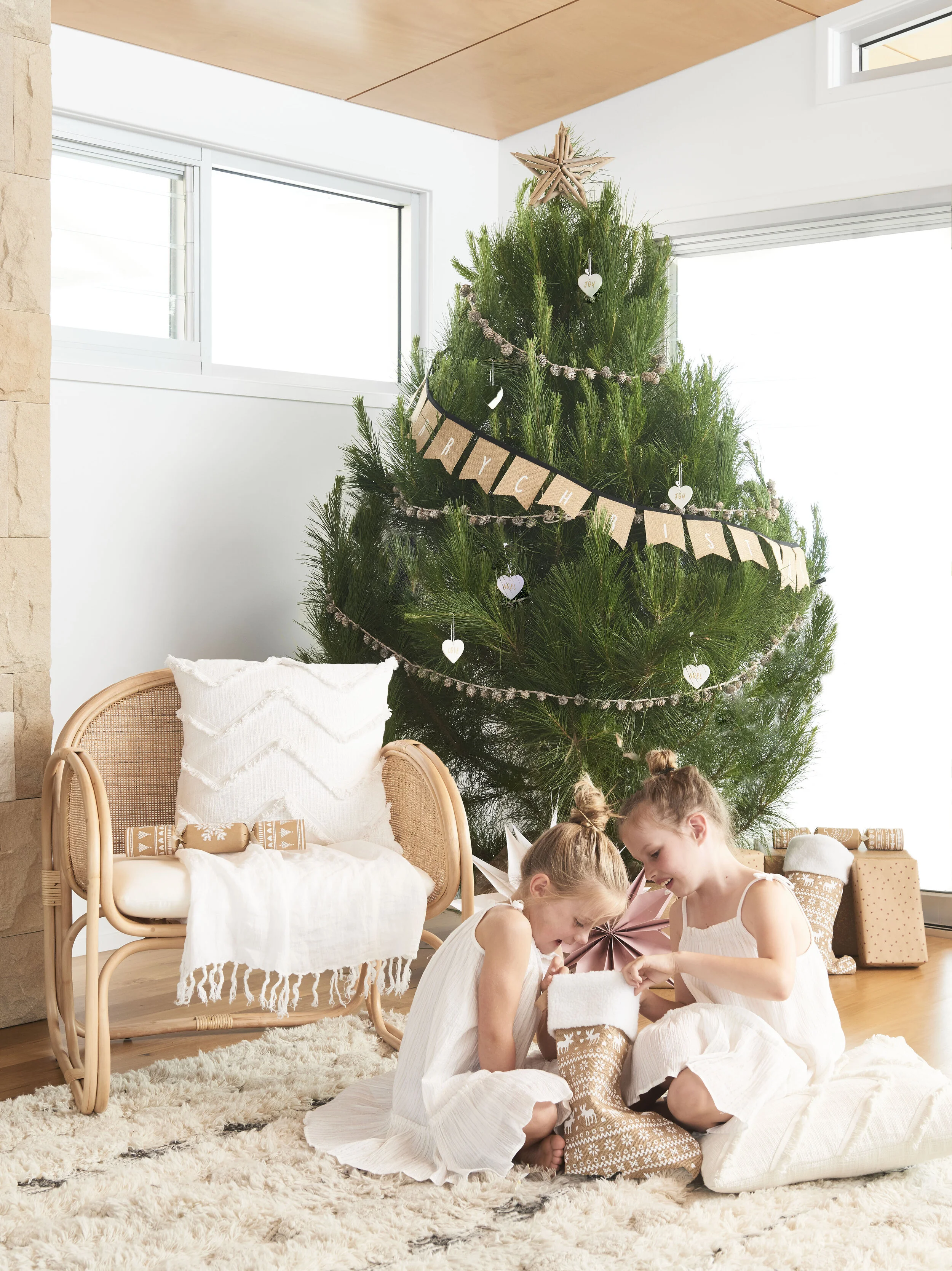 Supa Centre Christmas CampaignStyled by Jackie BrownAssistant styling by Samantha PointonPhotographed by James Deck
