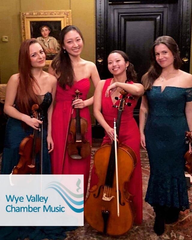 Very excited to announce that we will be the Quartet in Residence at the Wye Valley Chamber Music Festival this February ❄️
Grab your tickets, and join us while you can 🎻 (details in the bio ⤴️)
.
This picture was taken at the last concert of our re