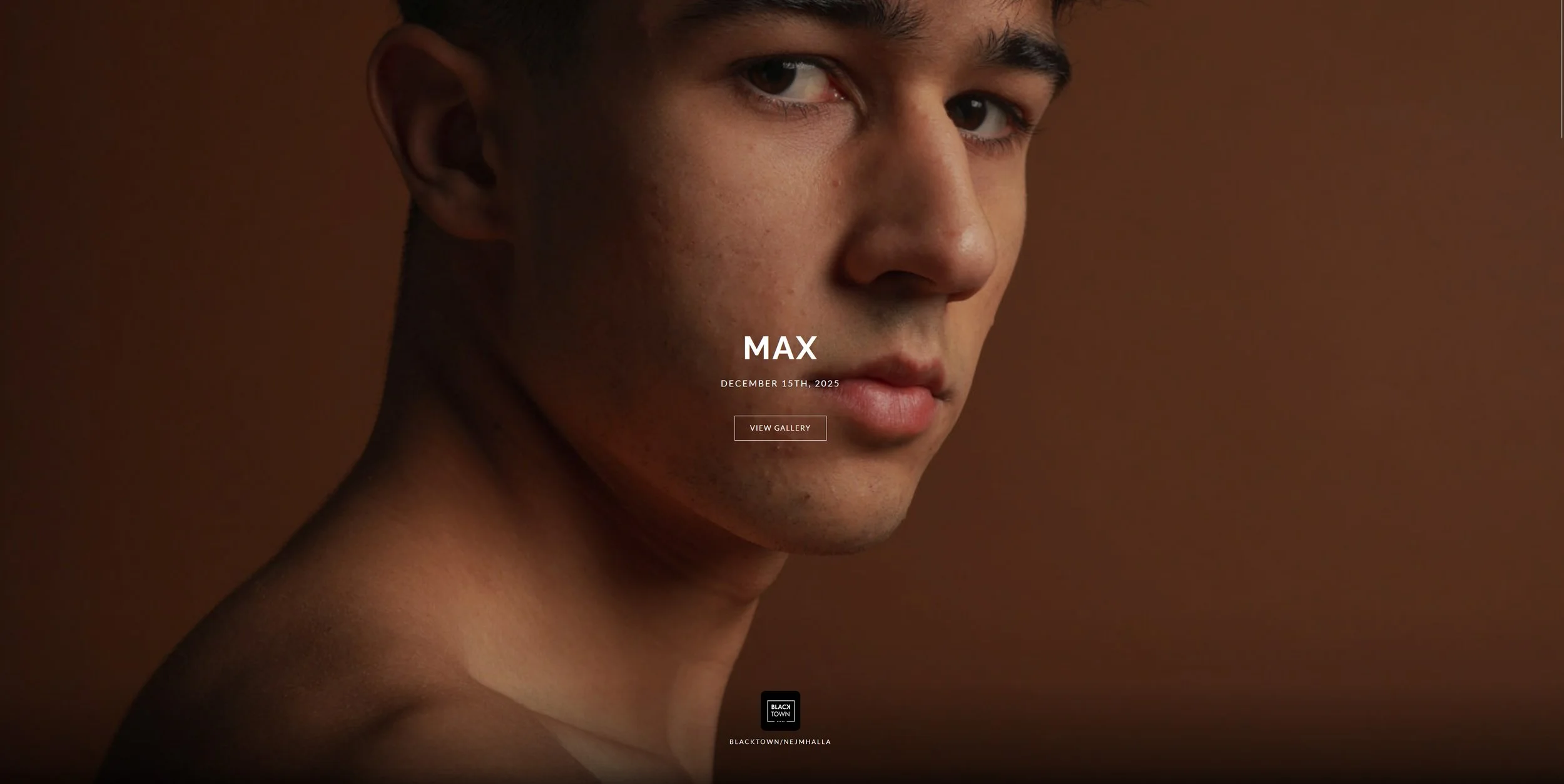 Shooting photo avec Max, jeune comédien prometteur/ Studio Blacktown.