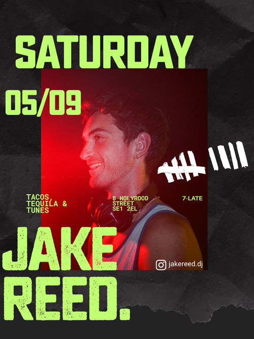 Nine Lives line-up poster for Jake Reed