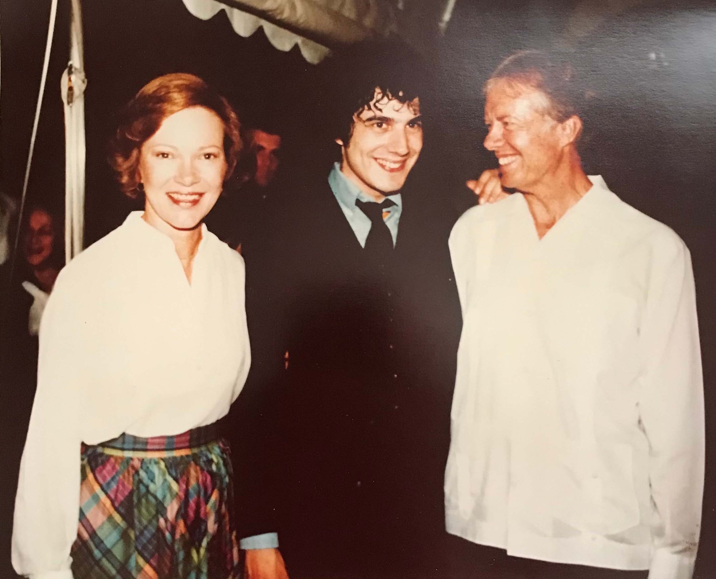 Stephen Wade in performance at the White House, and afterwards with President Jimmy Carter and Rosalynn Carter. September 3, 1979 pt 2.jpg