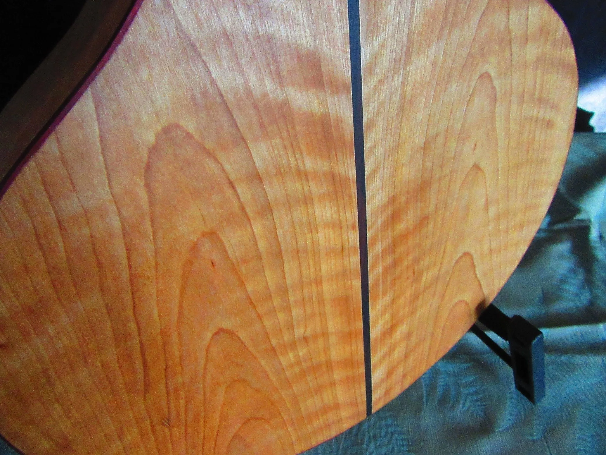 Irish Bouzouki body back close