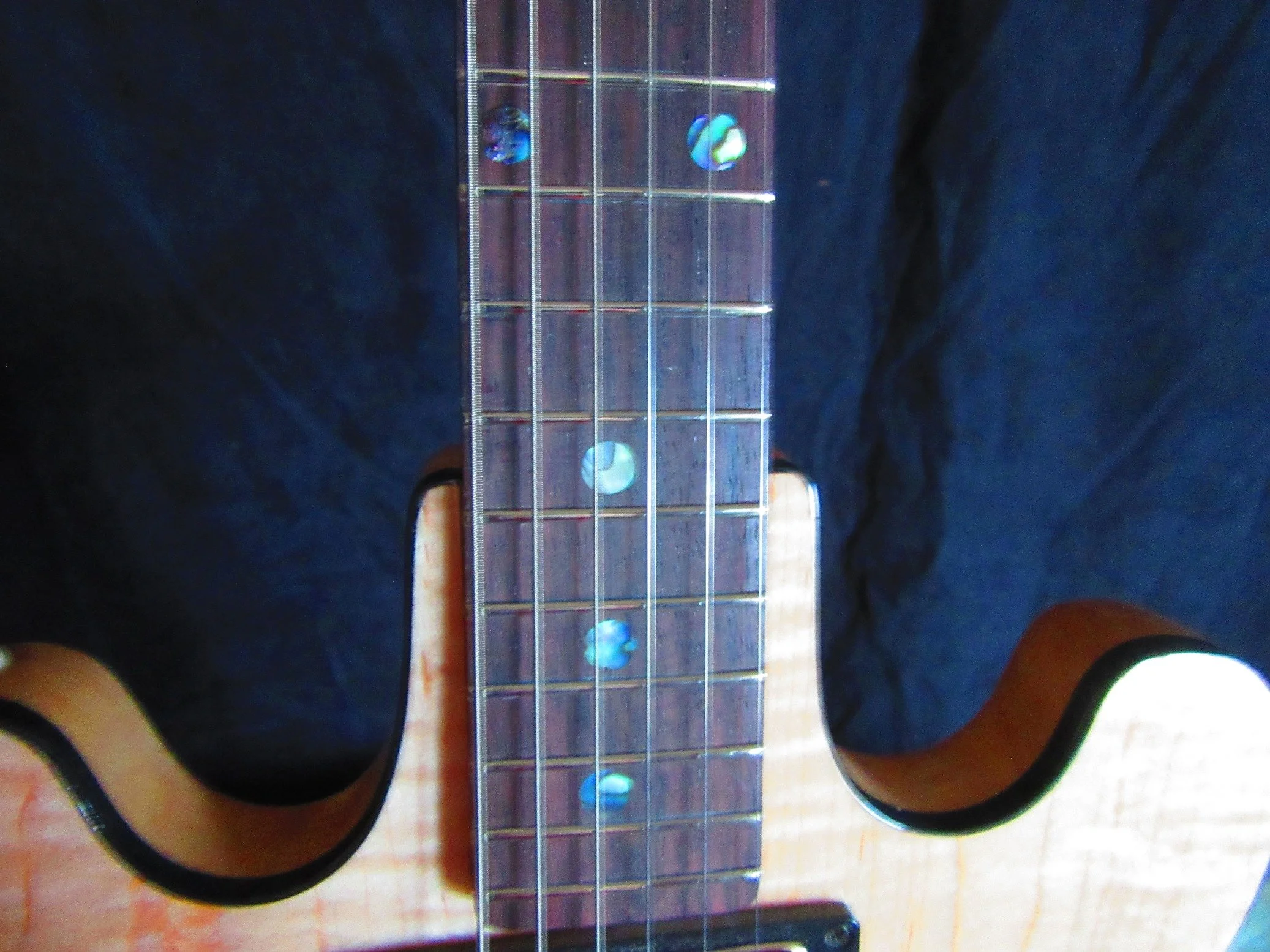 ZSI Model 1LP-abalone dot inlay