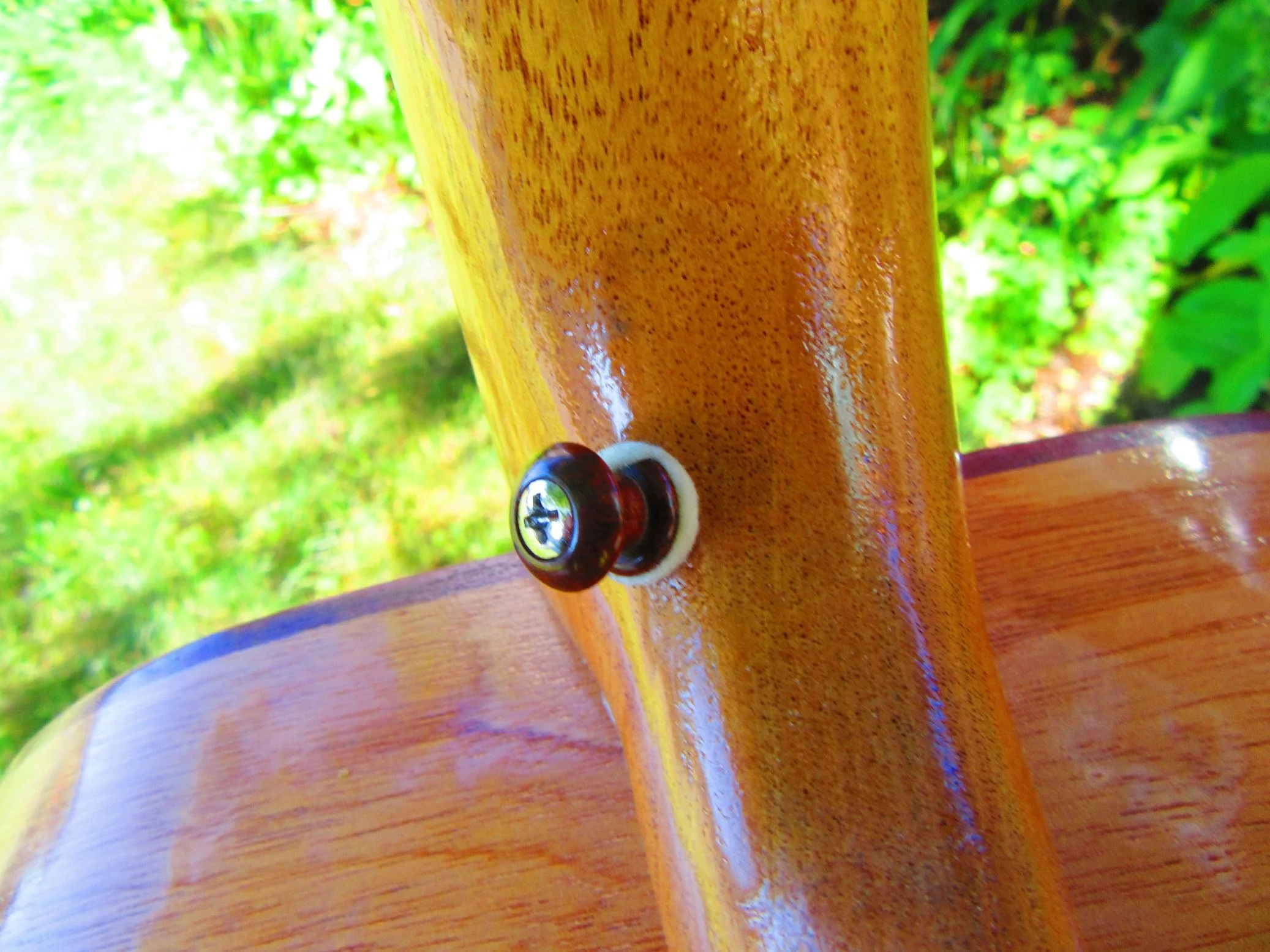 Snakewood strap pin