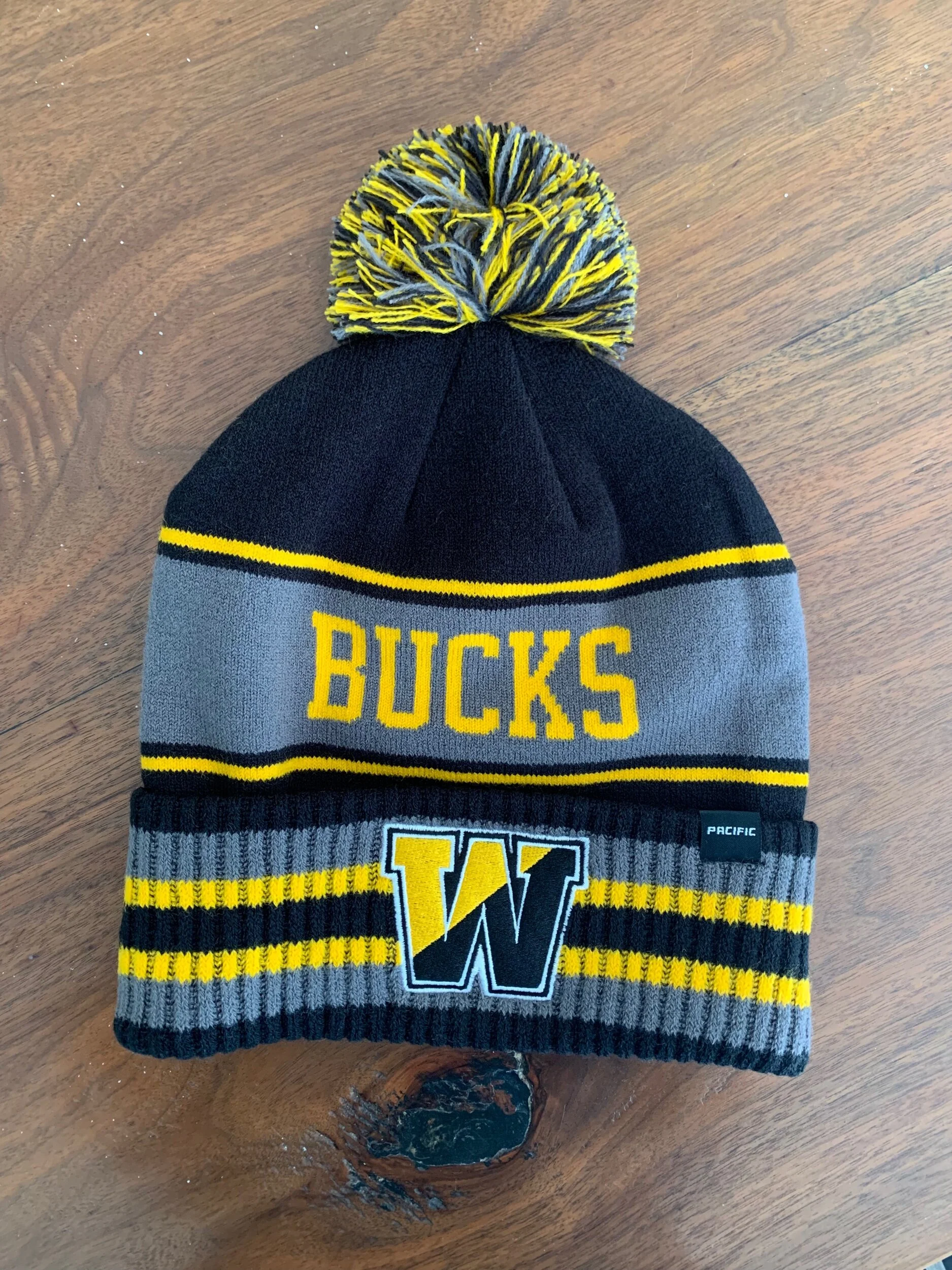 CB West Bucks Team Pom Knit Beanie LIMITED STOCK