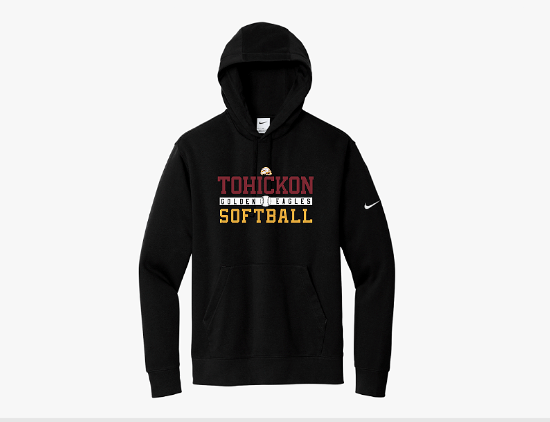 Tohickon Softball Premium Hoodie 2026.1 NKDR1499 Black