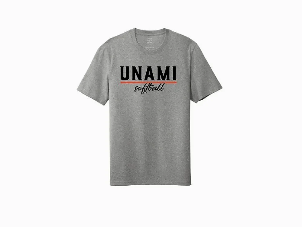Unami Softball Tee 2026 Grey DT8000