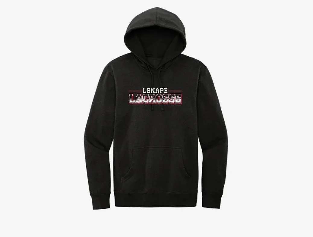 Lenape Boys Lacrosse Hoodie 2026 Black DT6100