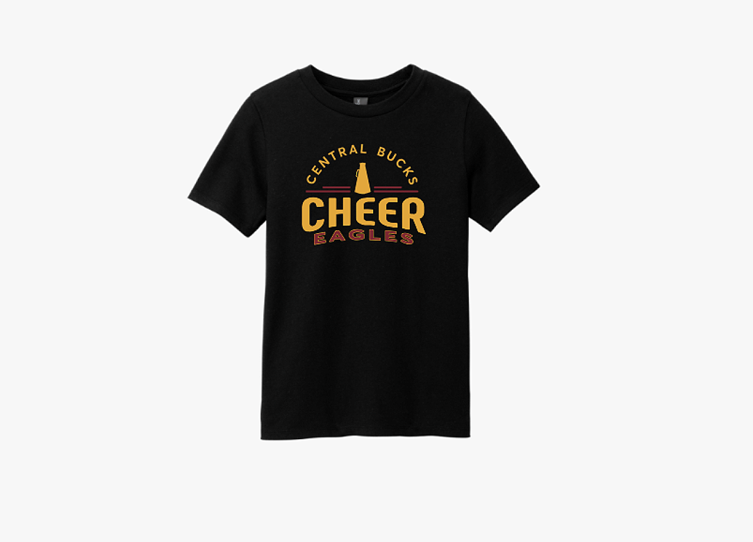 CB Cheer Tee DT108 Black