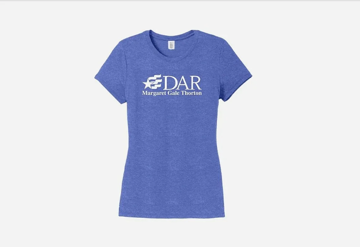 DAR Women's Perfect Tri Tee Royal Frost DT130L