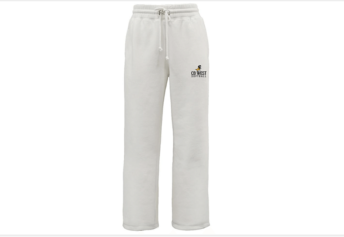 CB West Softball Pennant Womens Full Leg Pant 5486 Cream