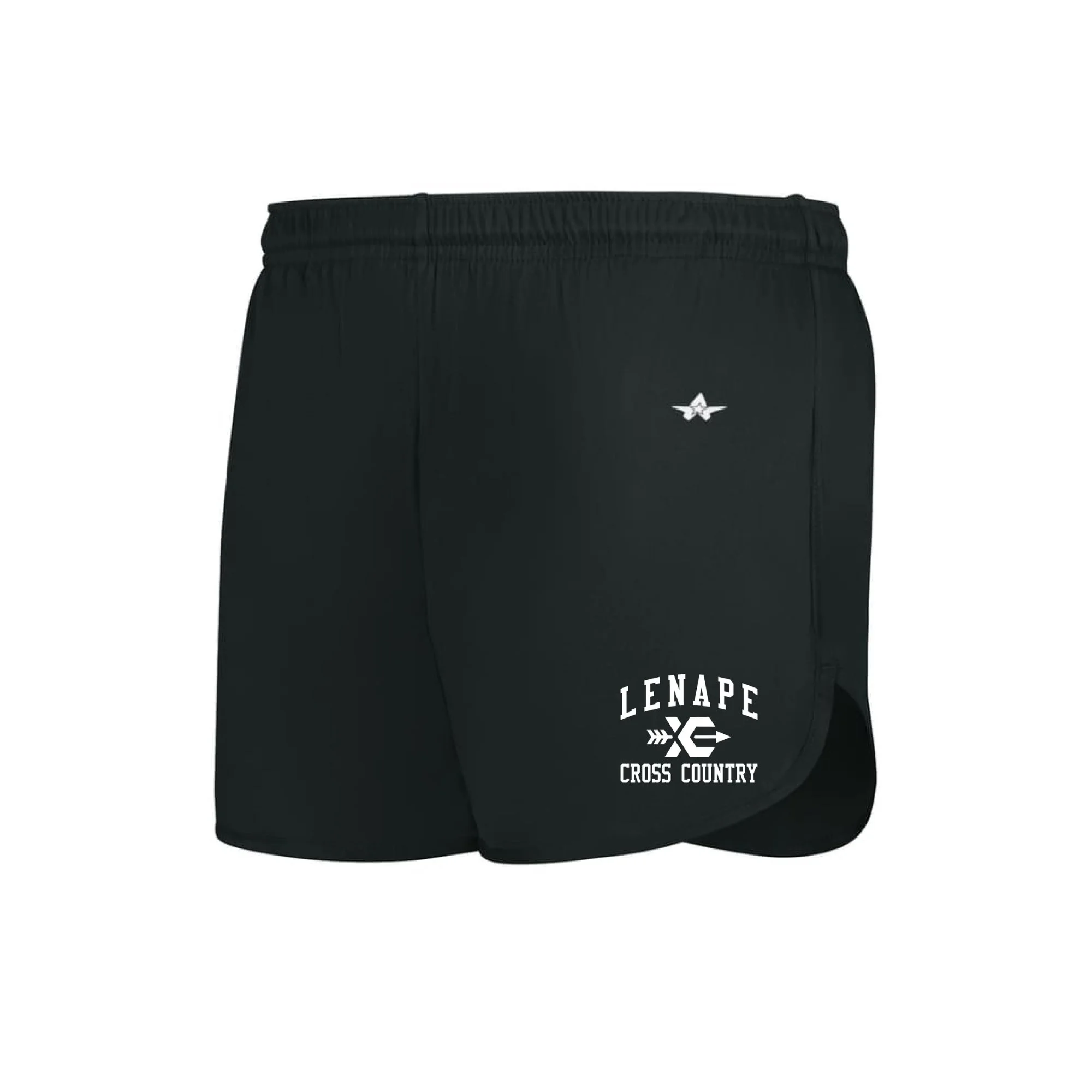 Lenape Cross Country Ladies Shorts Black 727800