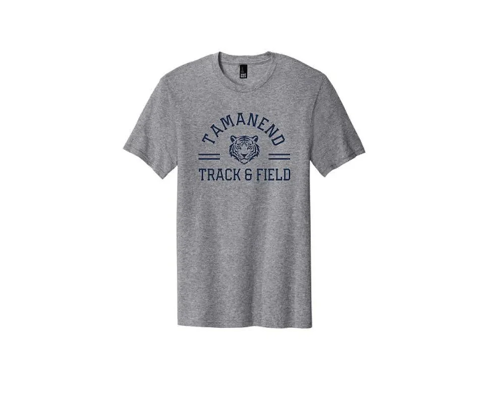 Tamanend Track 2026 Tee Shirt Gray DT5000