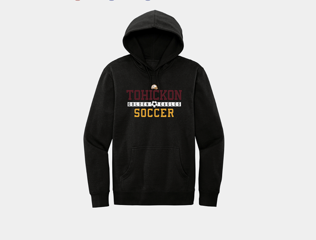 Tohickon Soccer Hoodie 2026.1 DT6100 BLACK