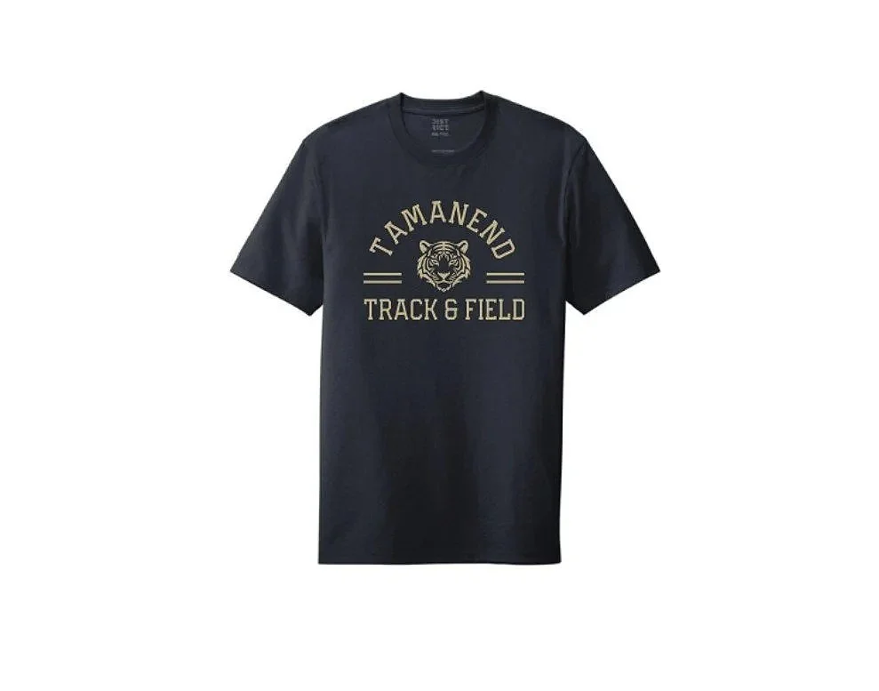 Tamanend Track 2026 Tee Shirt Navy DT5000