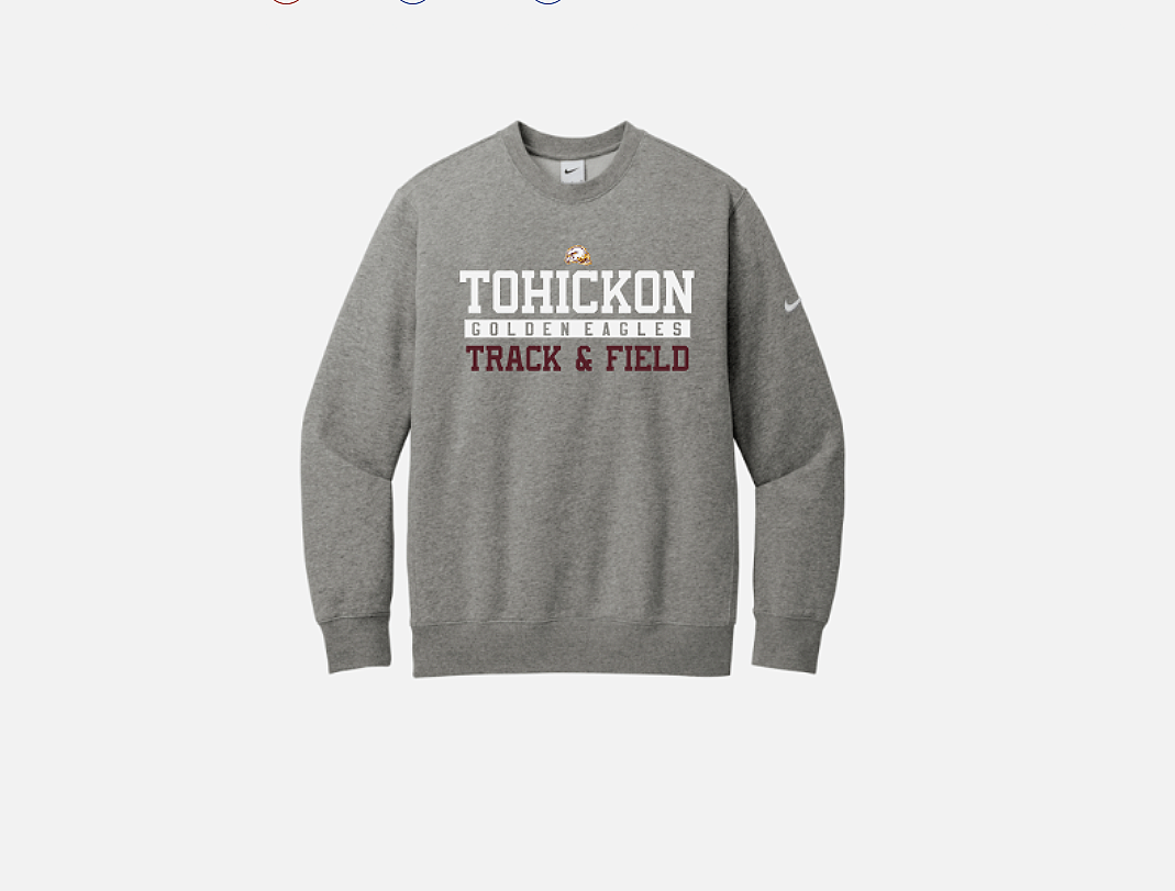 Tohickon Track Premium Crewneck 2026 NKFD9863 Dark Heather Grey