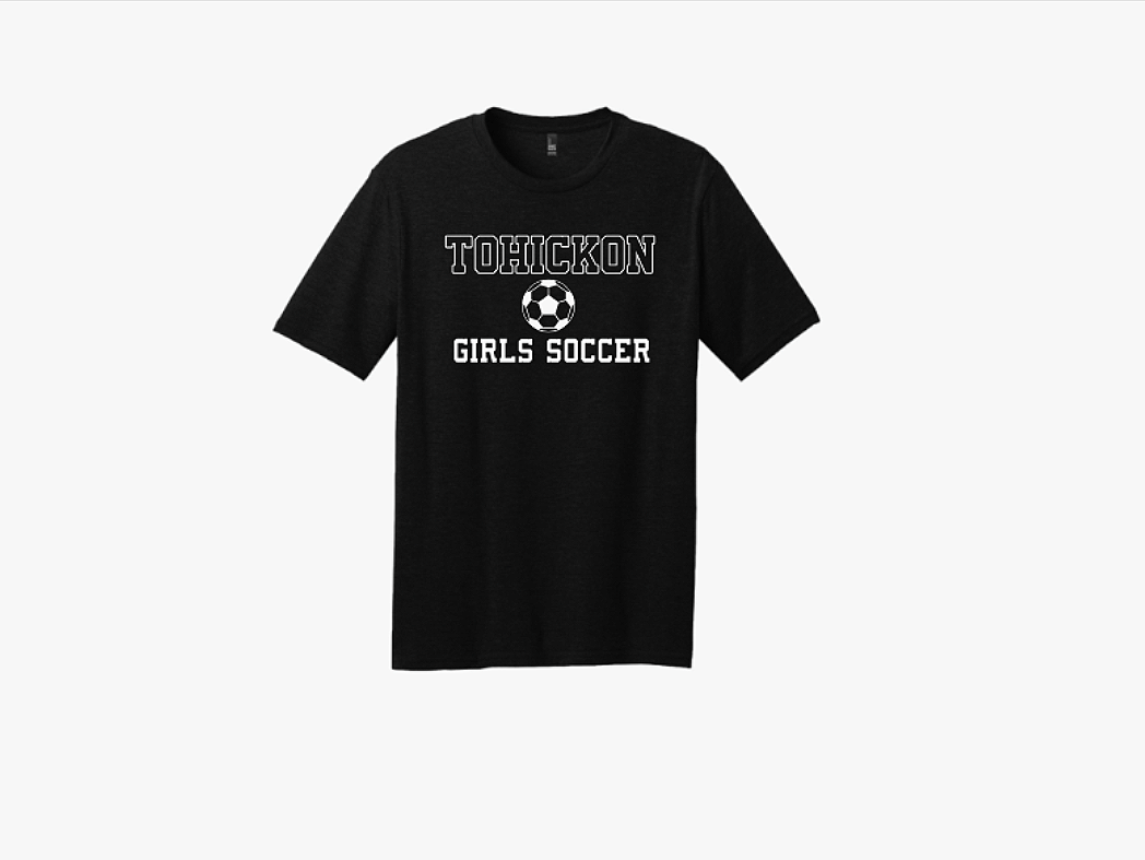 Tohickon Girls Soccer 2026 Tee DM108 BLACK