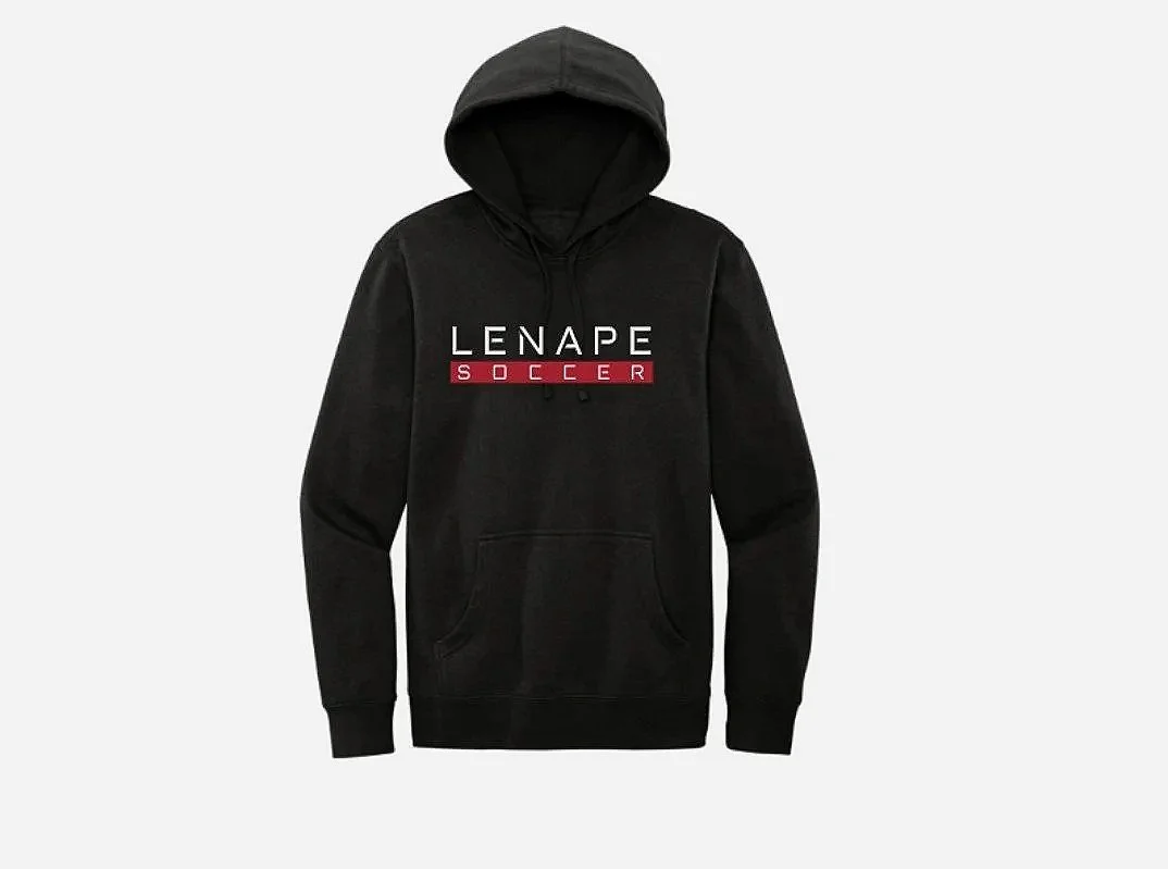 Lenape Soccer Hoodie 2026 DT6100 Black