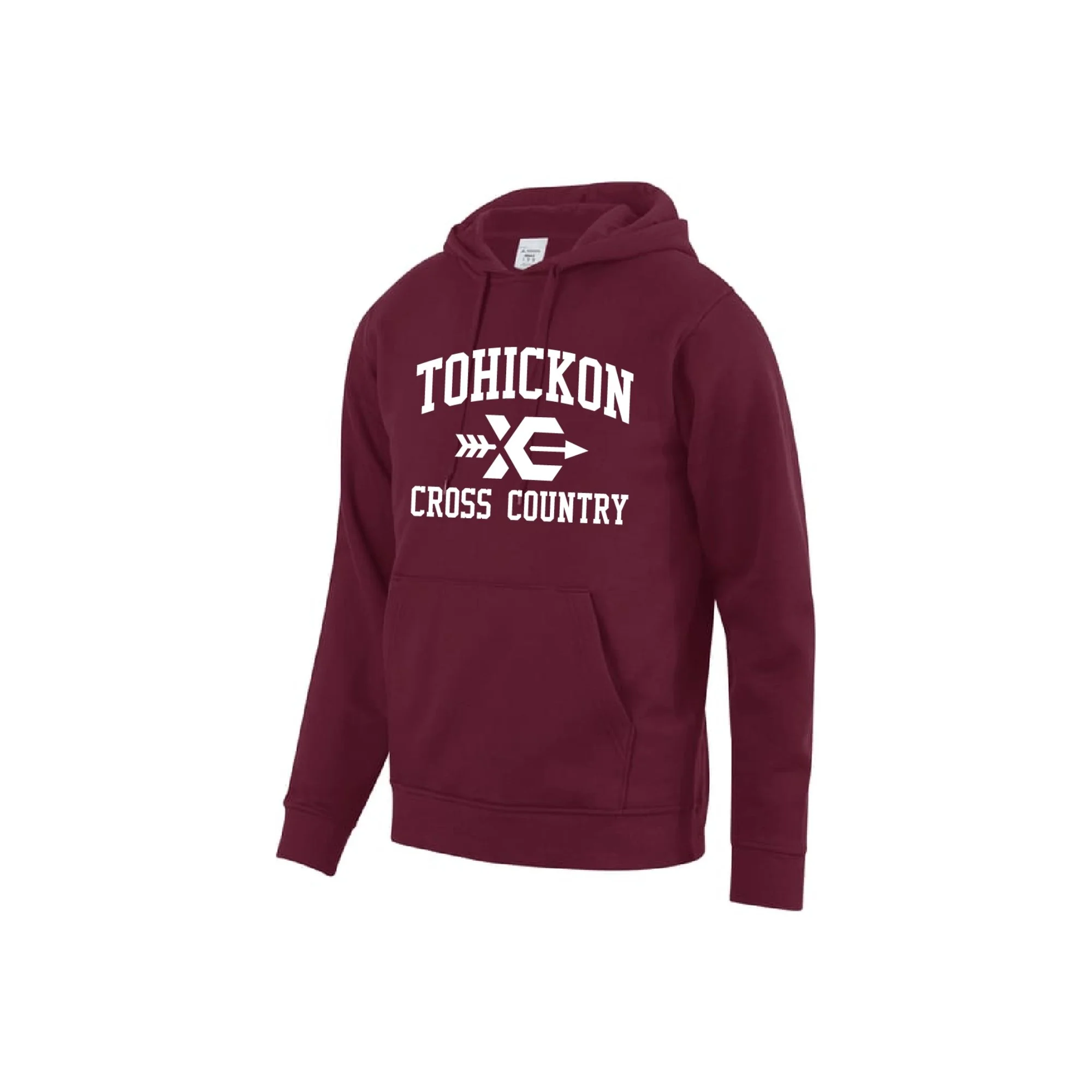 Tohickon Cross Country Augusta Hoodie 2026 5414 Maroon