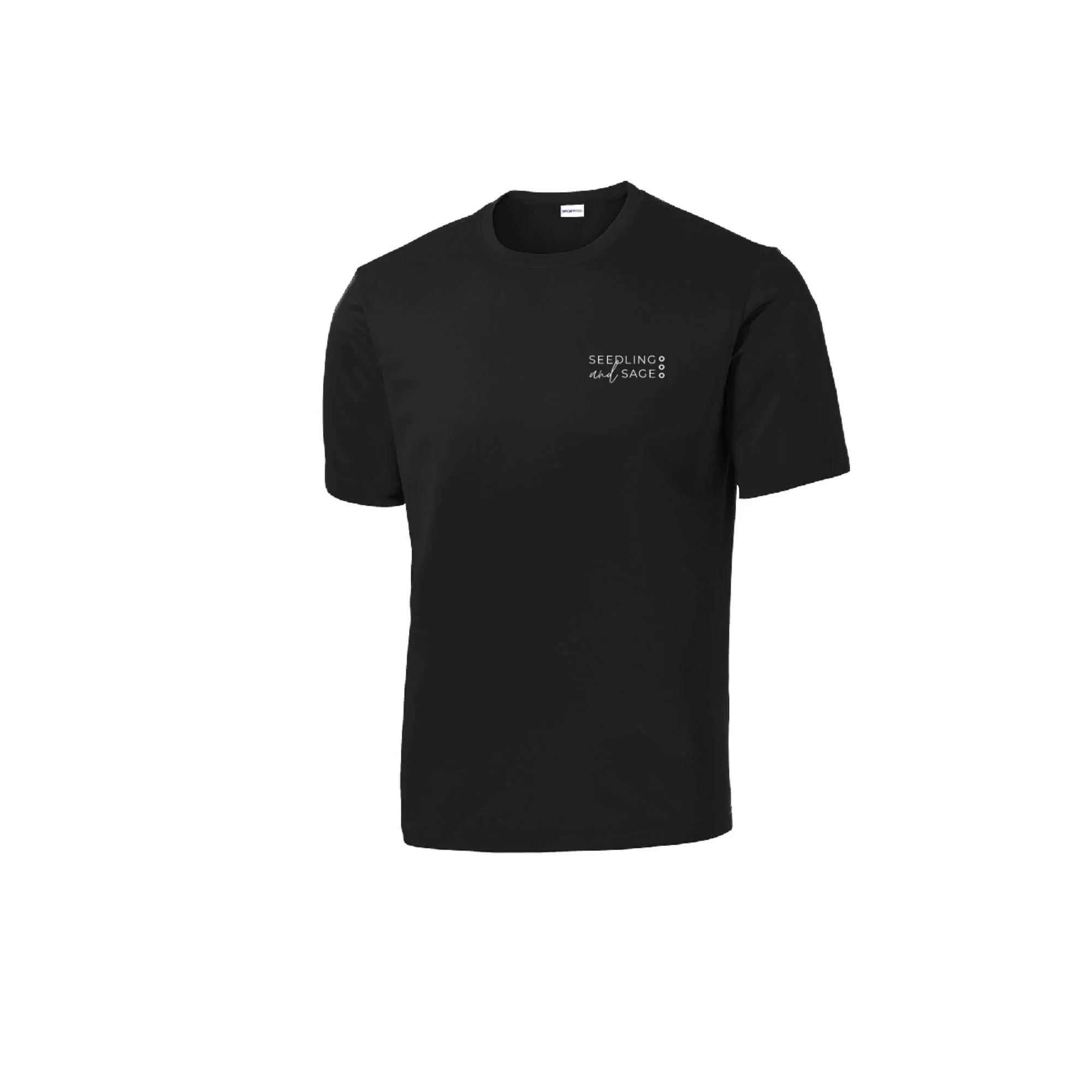 SEEDLING AND SAGE ADULT POSICHARGE COMPETITOR TEE ST350