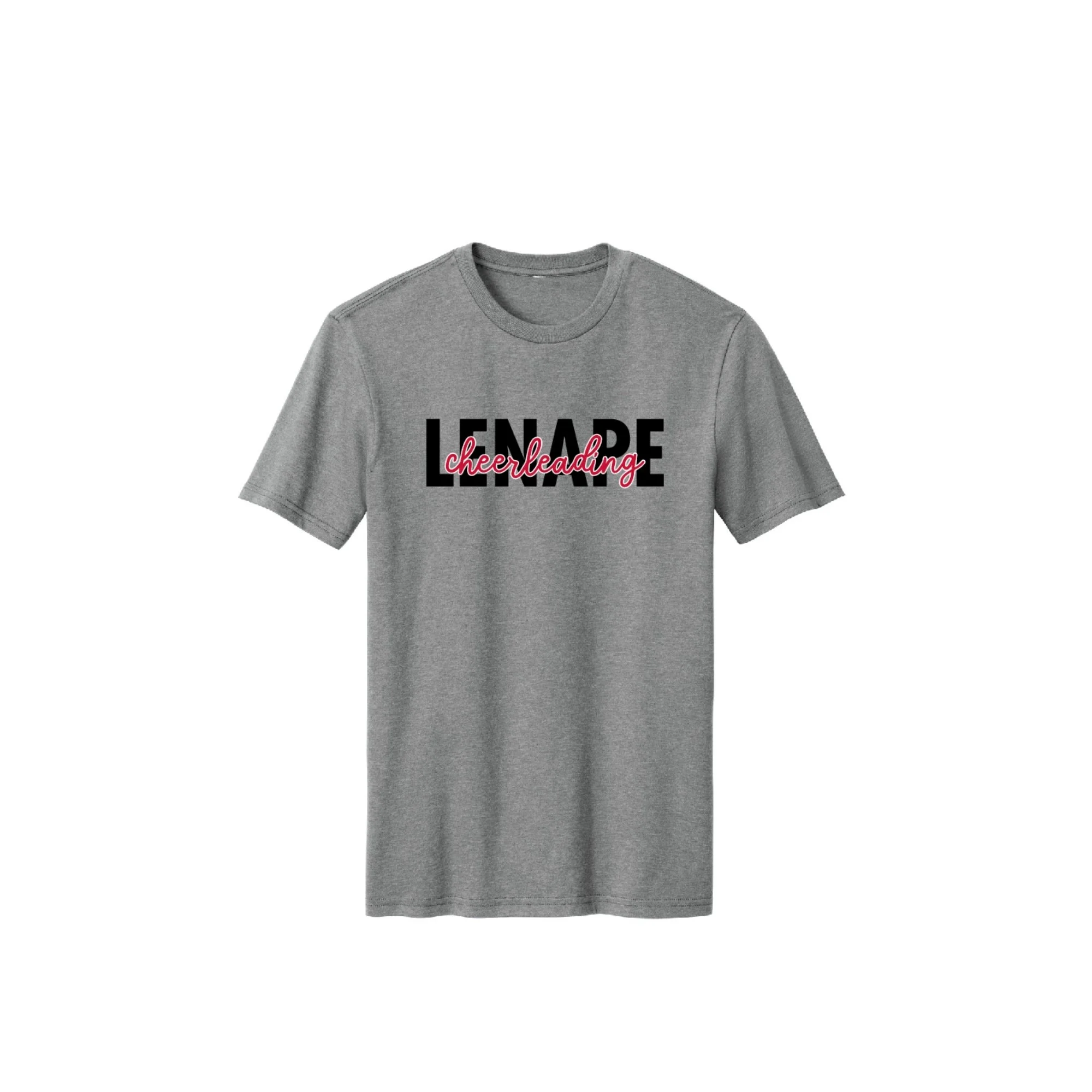 Lenape Cheer Tee 2026 DM108 Grey