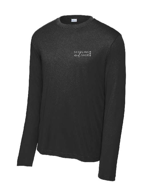 SEEDLING AND SAGE ADULT POSICHARGE COMPETITOR LONG SLEEVE TEE ST350LS