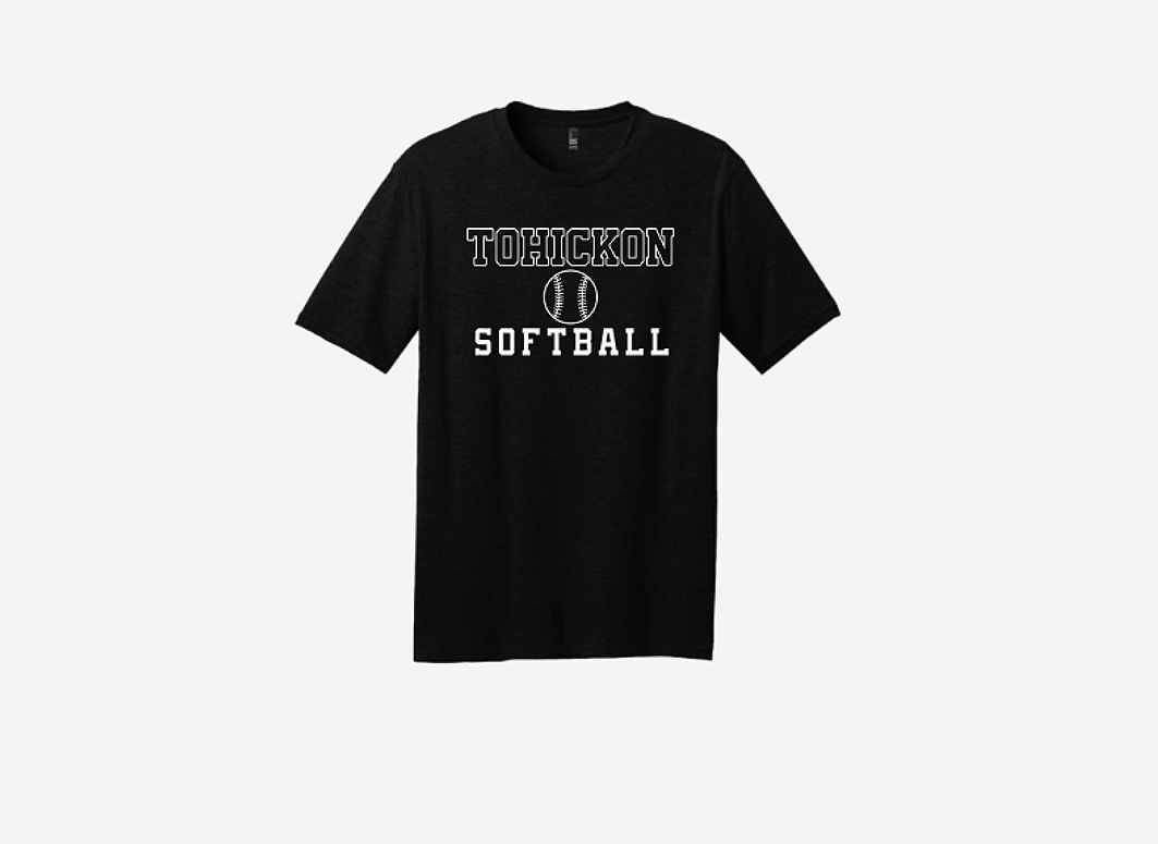Tohickon Softball 2026 Tee DM108 Black
