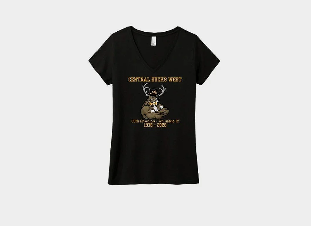 CB West Class of 1976 Reunion Ladies V-neck Tee DM1350L