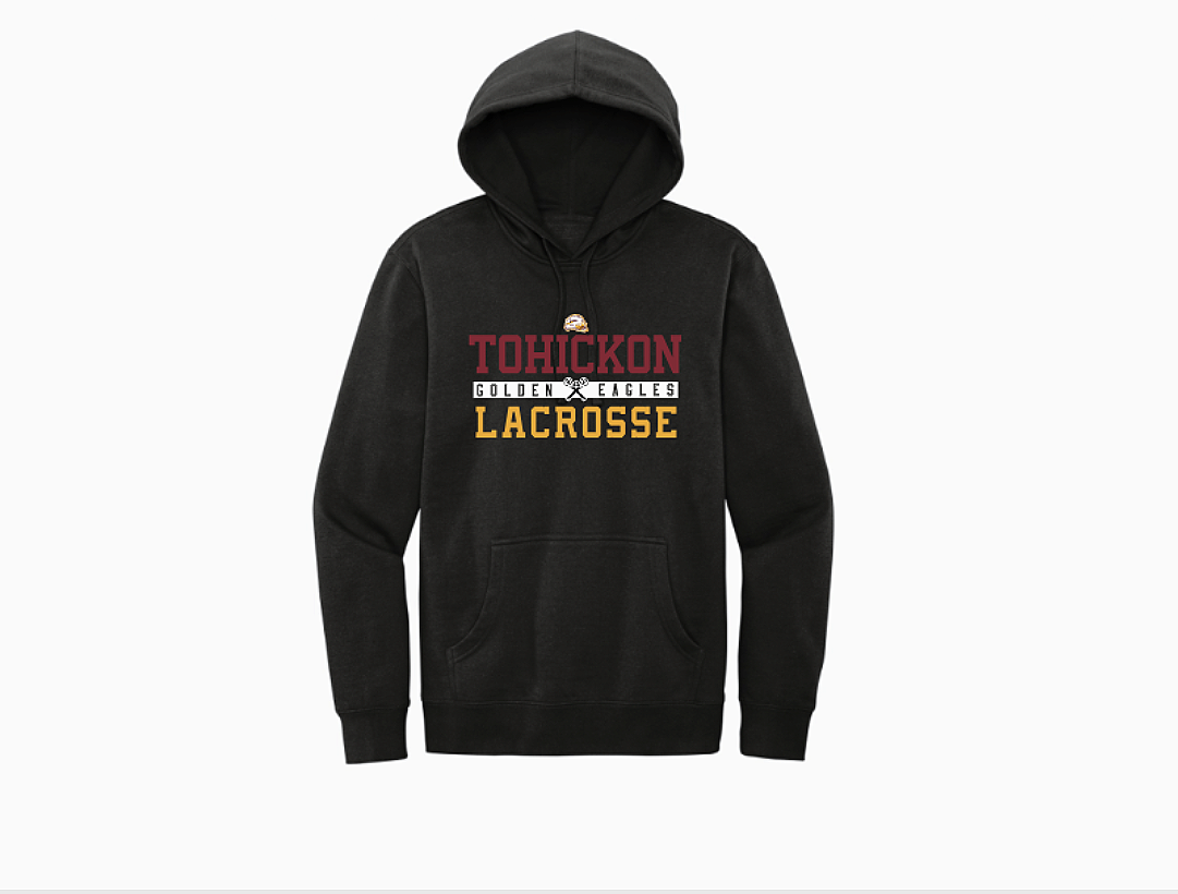 Tohickon Boys Lacrosse Hoodie 2026.1 DT6100 BLACK