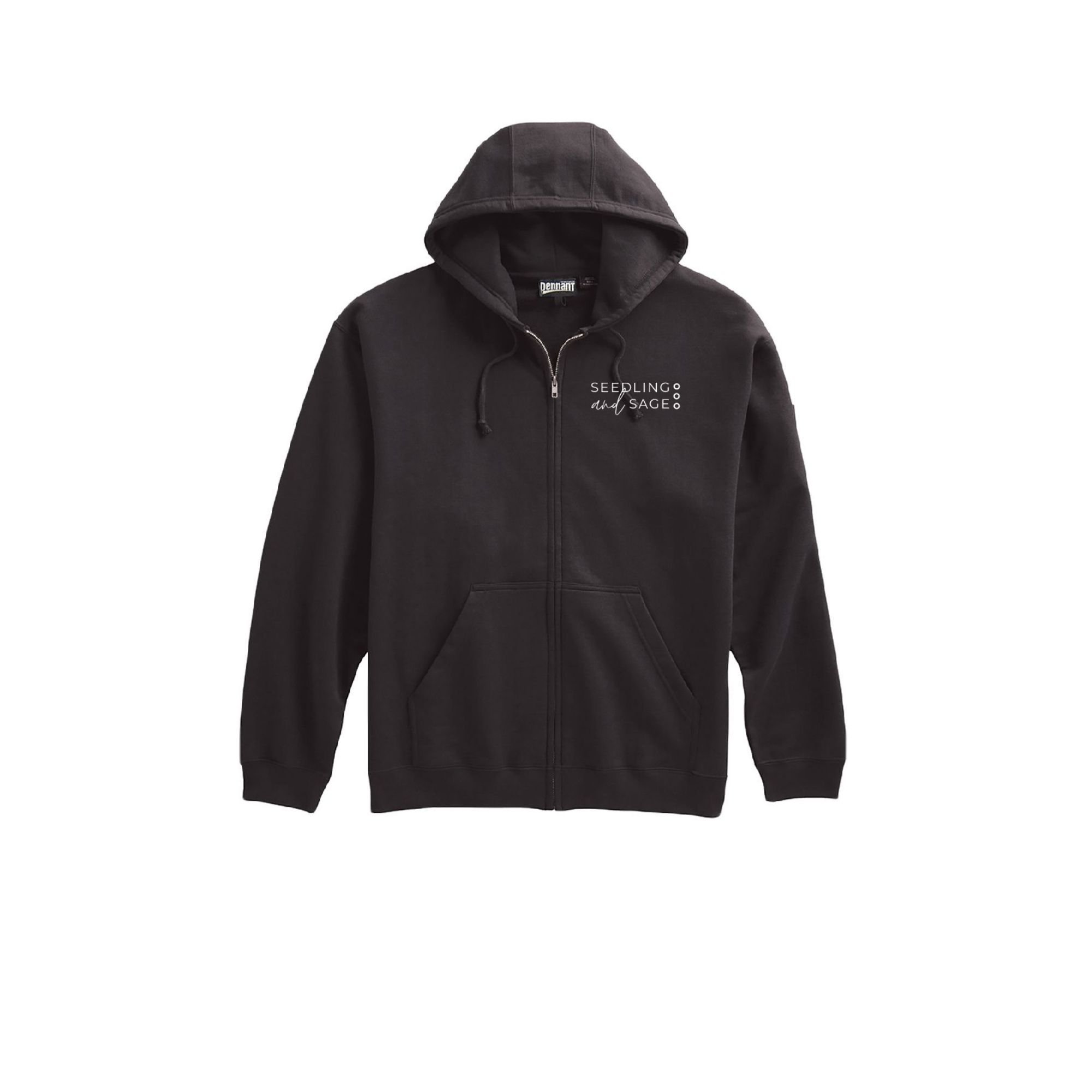 SEEDLING AND SAGE PENNANT FULL ZIP HOODIE 708