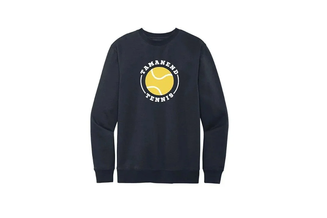 Tamanend Tennis Crewneck 2026 Navy DT6104