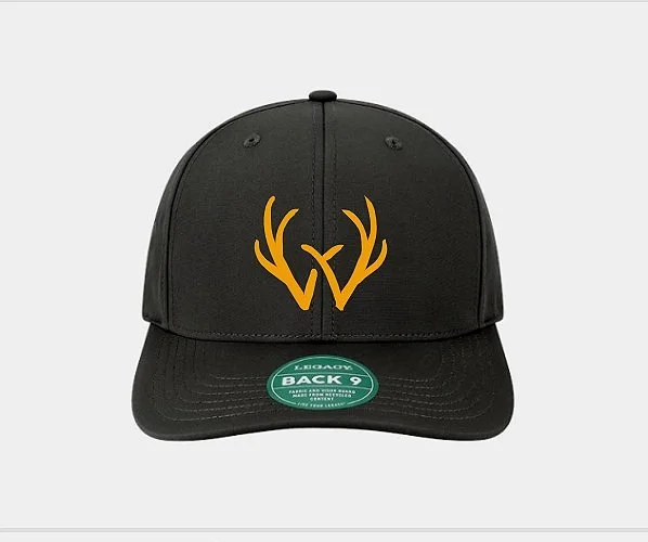 CB West  Legacy Back Nine Cap Black