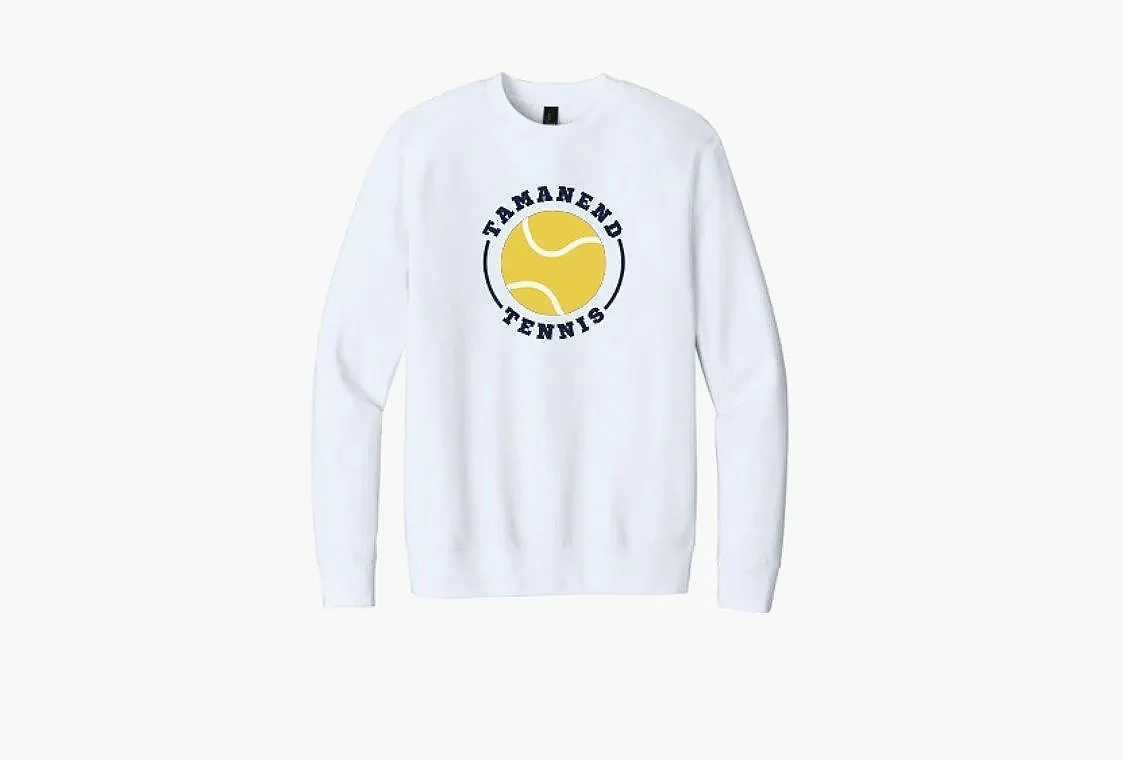 Tamanend Tennis Crewneck 2026 White DT6104