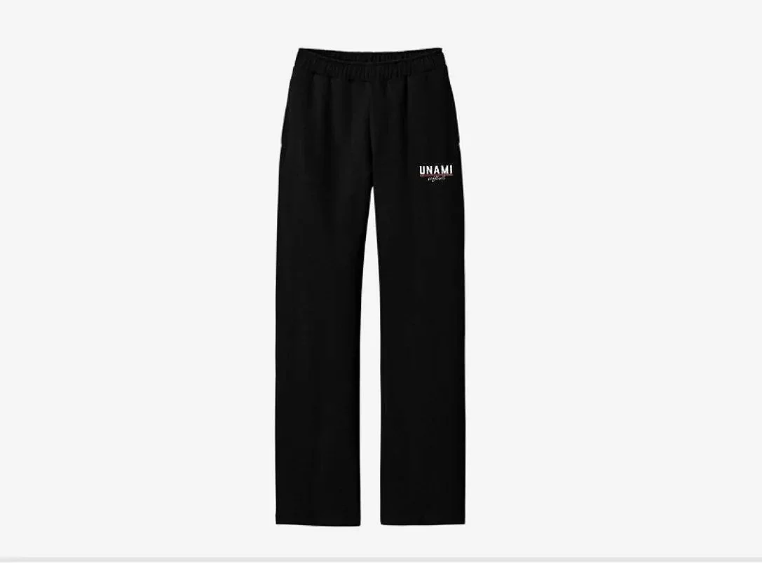 Unami Softball 2026 Open Bottom Sweatpants DT6117 Black