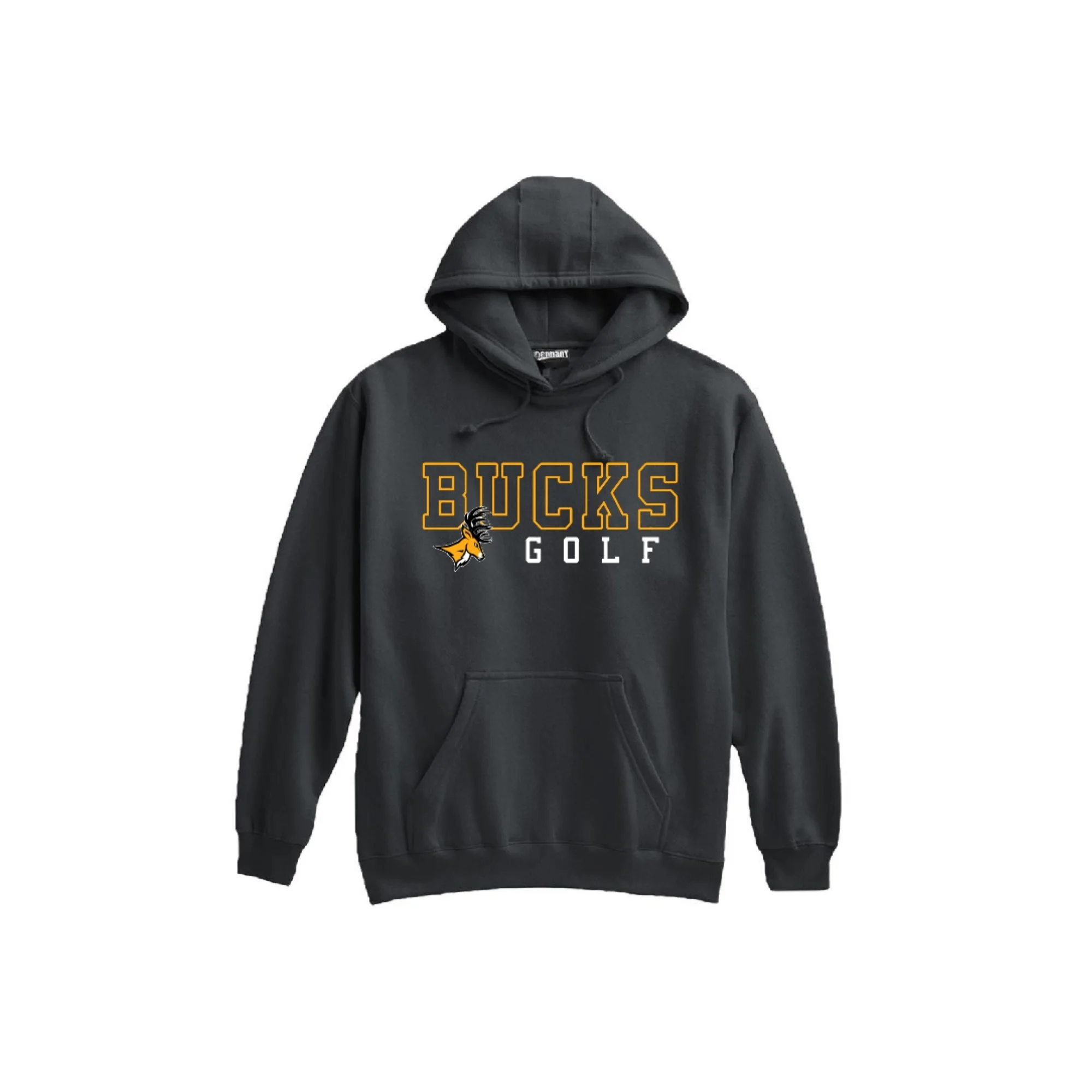 CB West Bucks Golf Pennant Hoodie Black