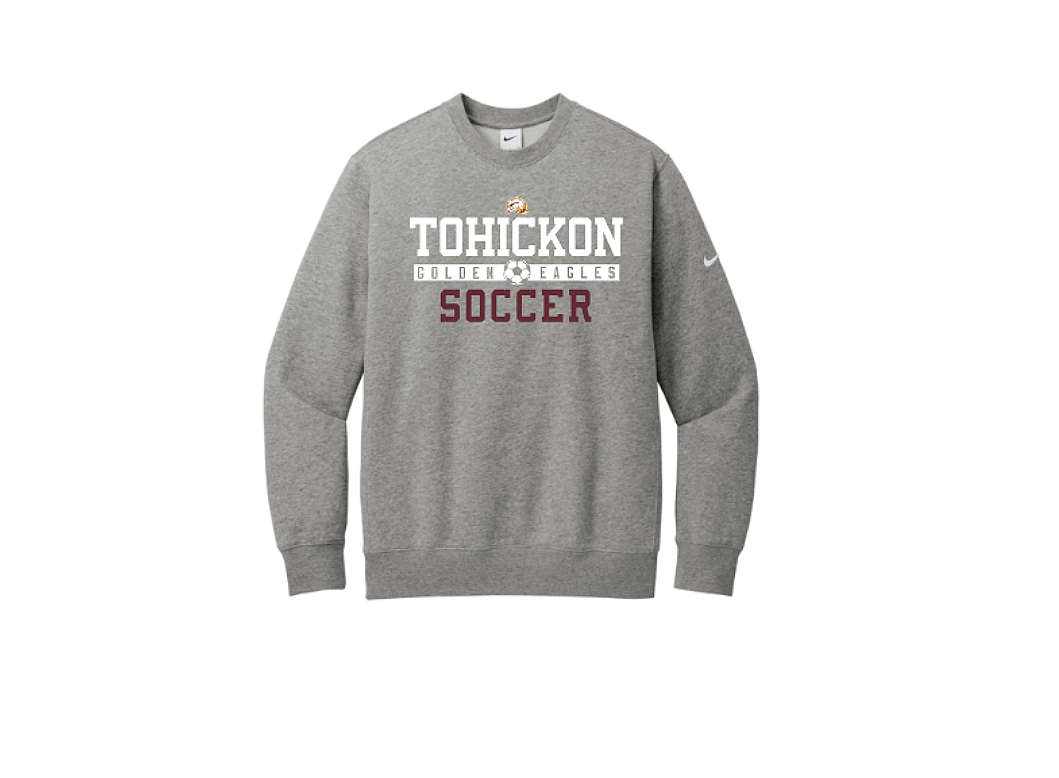 Tohickon Soccer Premium Crewneck 2026 NKFD9863 Dark Heather Grey