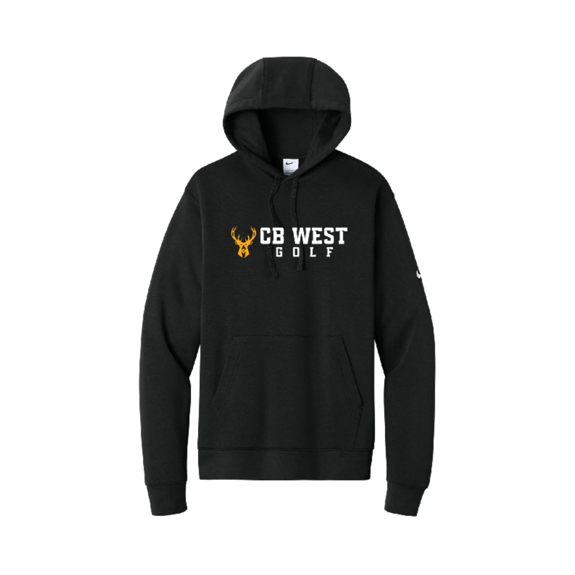 CB West Golf Premium Hoodie Black NKDR1499