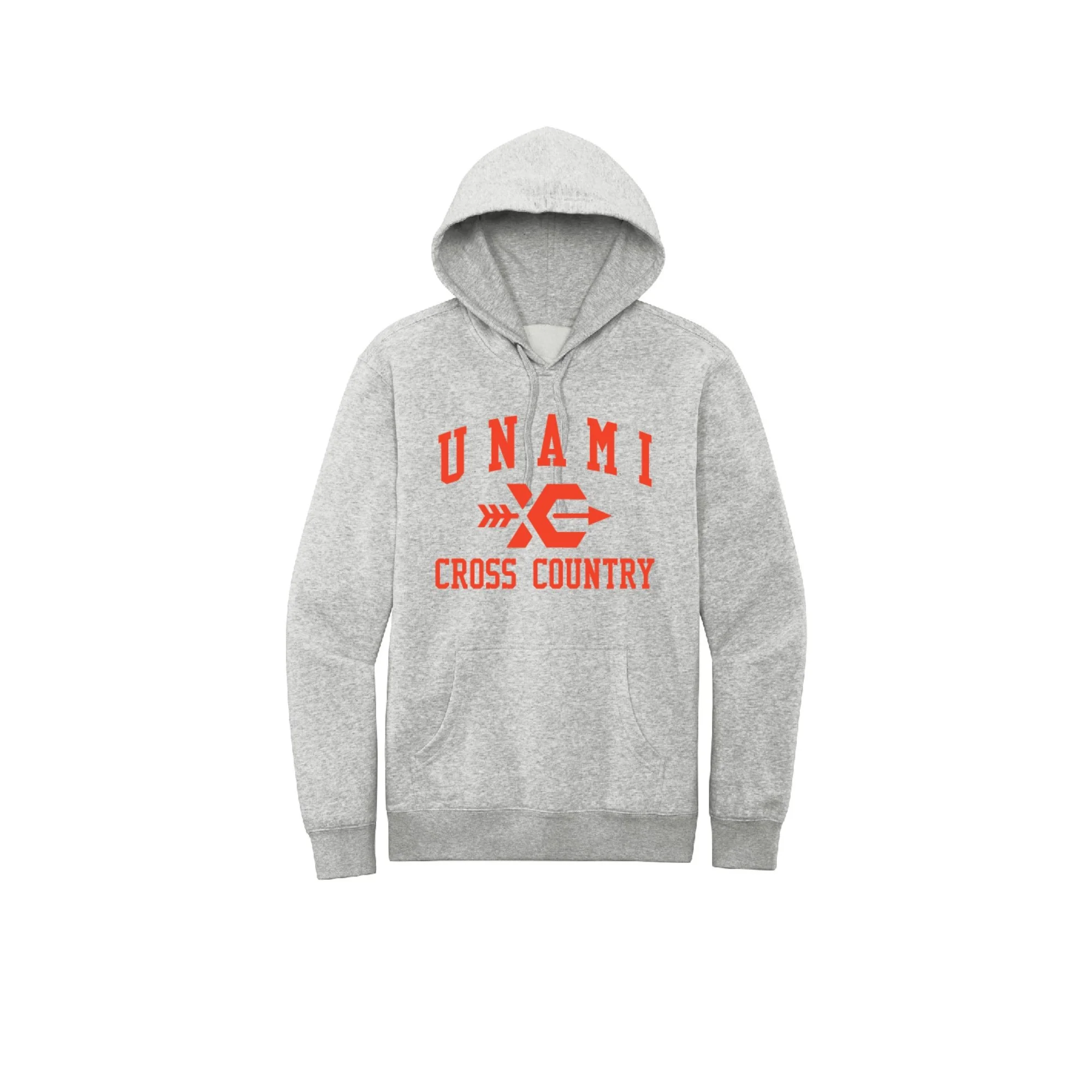 Unami Cross Country Hoodie 2026 DT6100 Light Heather Grey