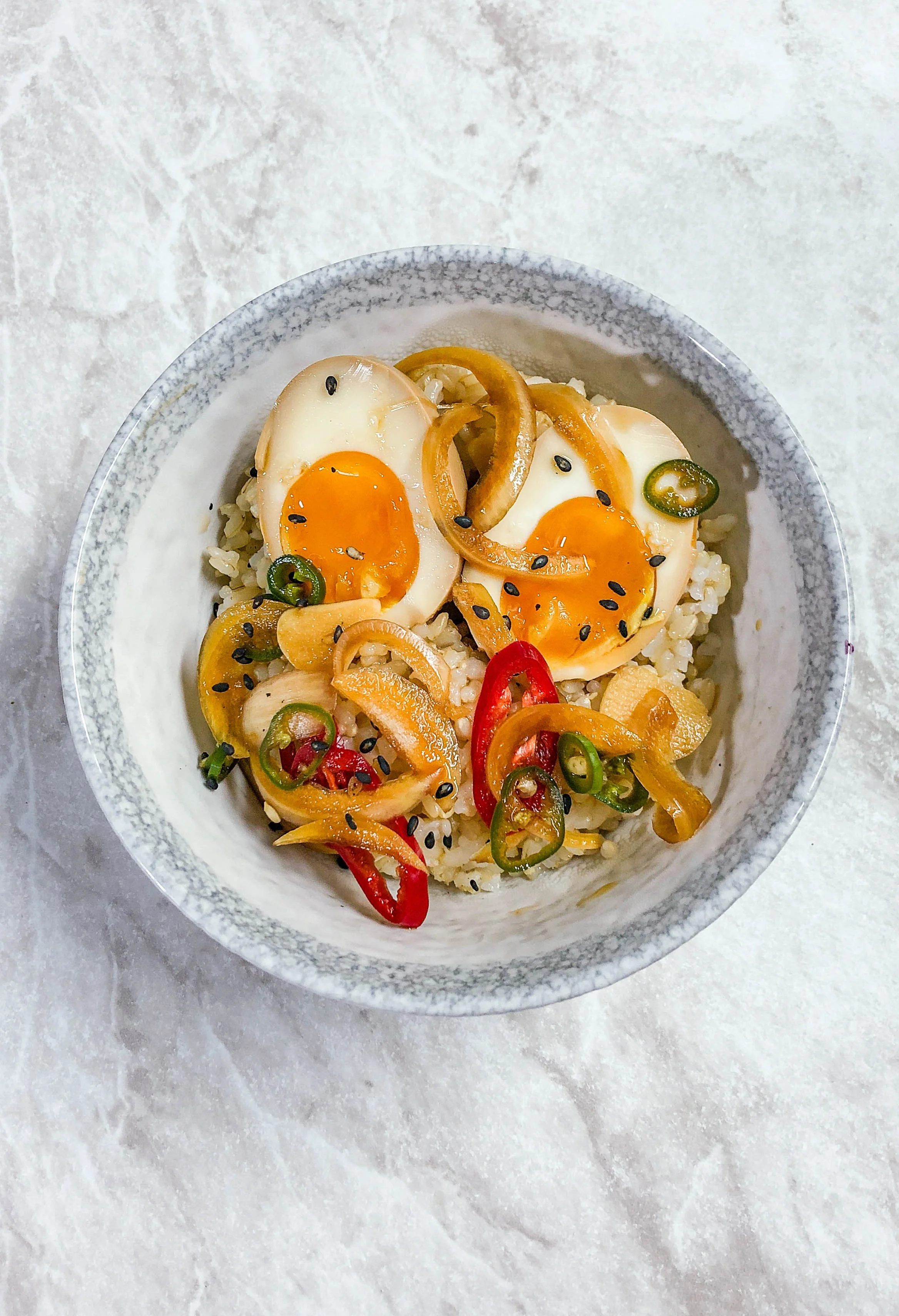 Korean Soy Marinated Eggs