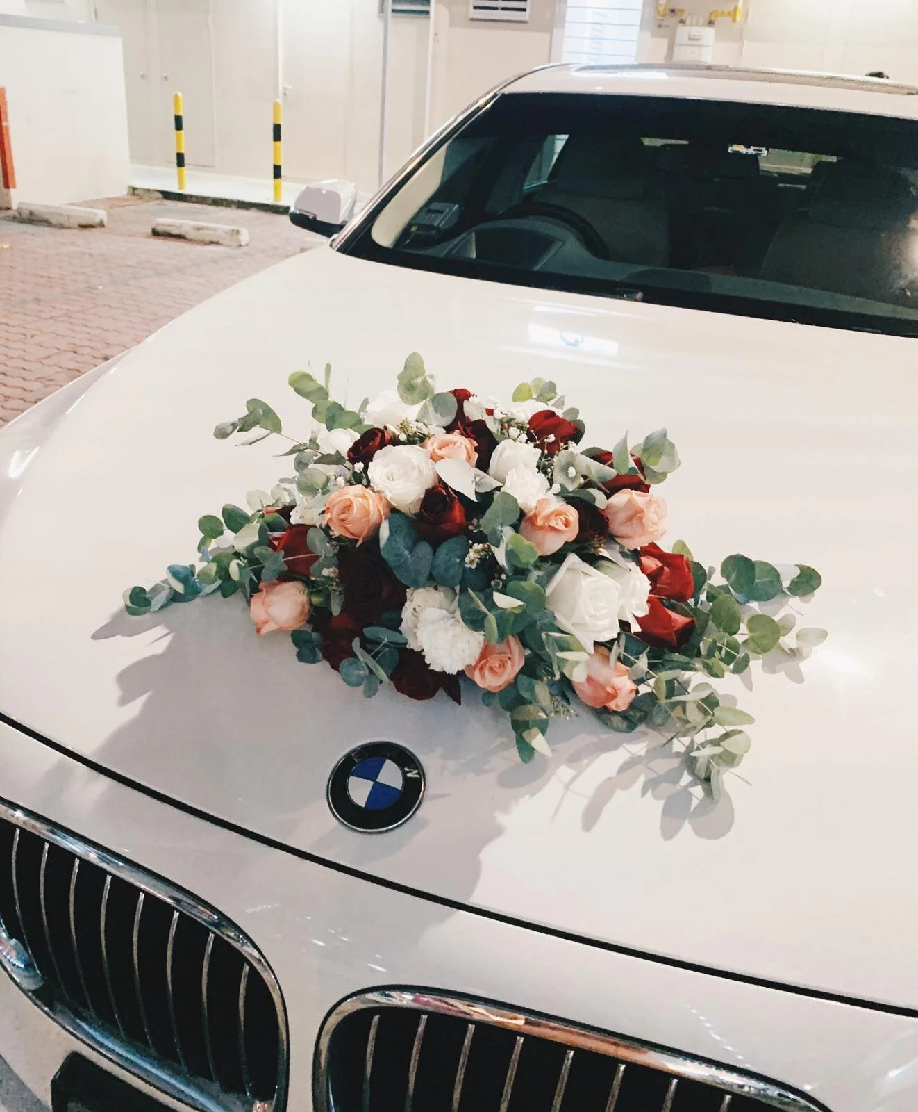 Wedding Car Decoration Elly Sera Florist