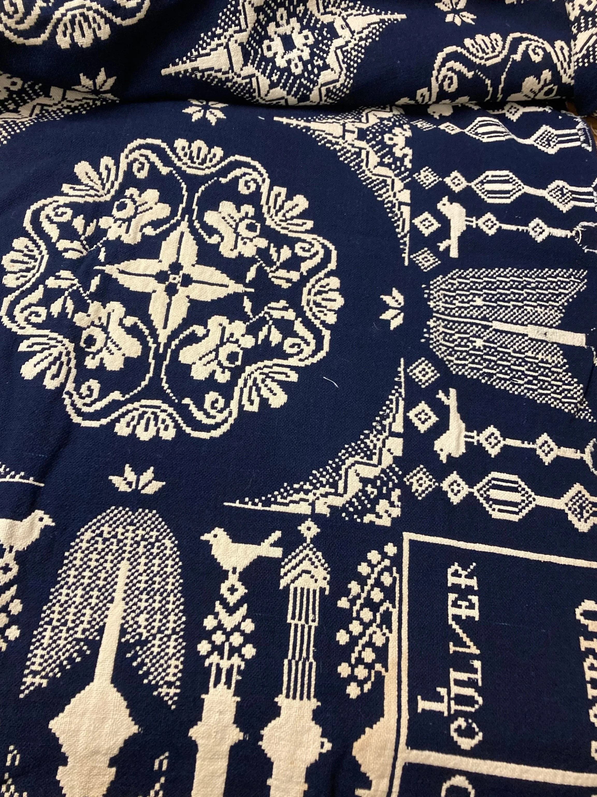 David Parkhurst Johnson:  19th Century Coverlet Weaver of Scipio