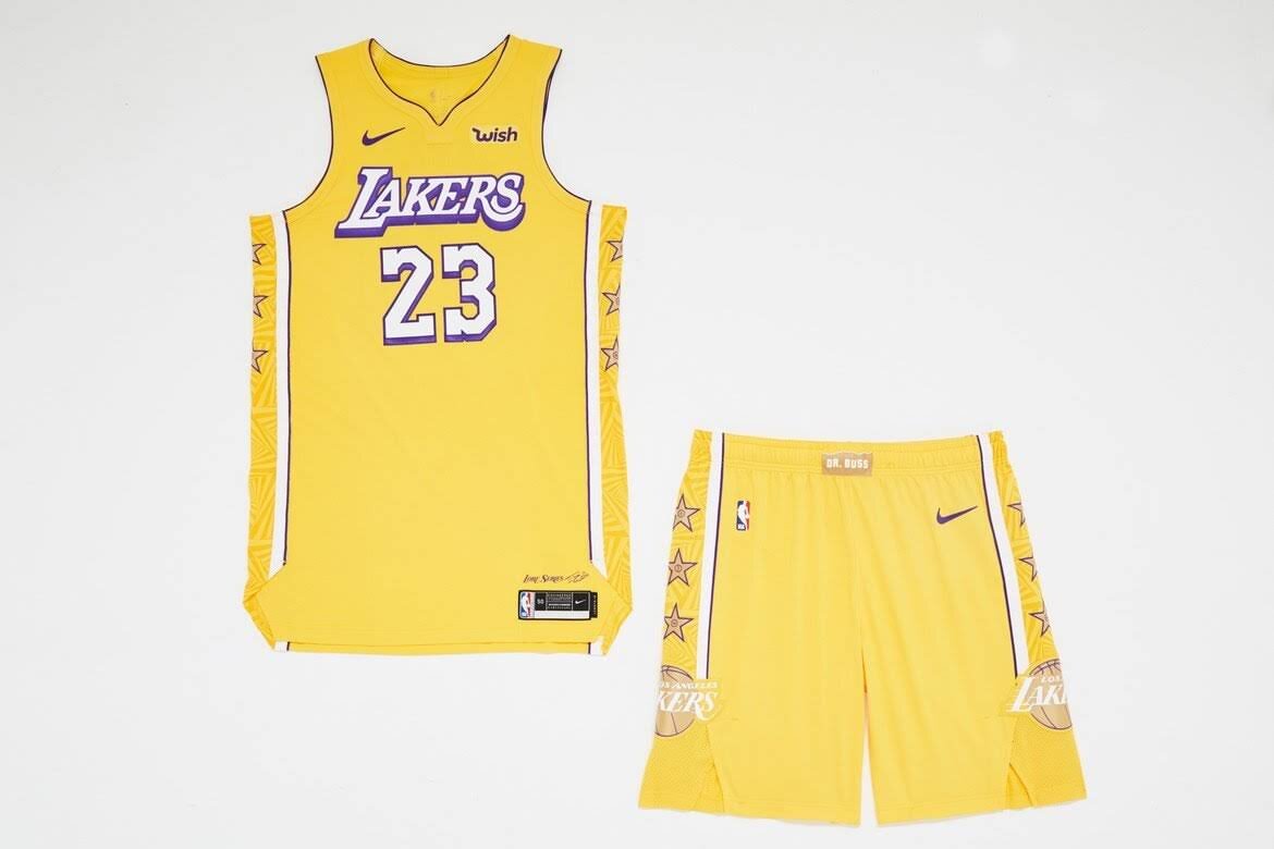 lakers new uniforms 2020