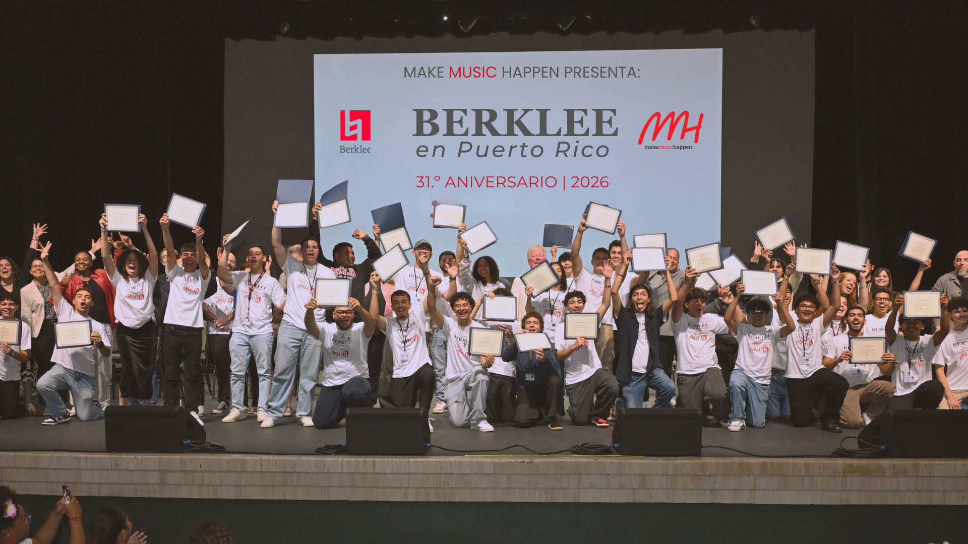Berklee College of Music otorga $4.39 millones en ayudas financieras en 31ra edición de Berklee en Puerto Rico&nbsp;