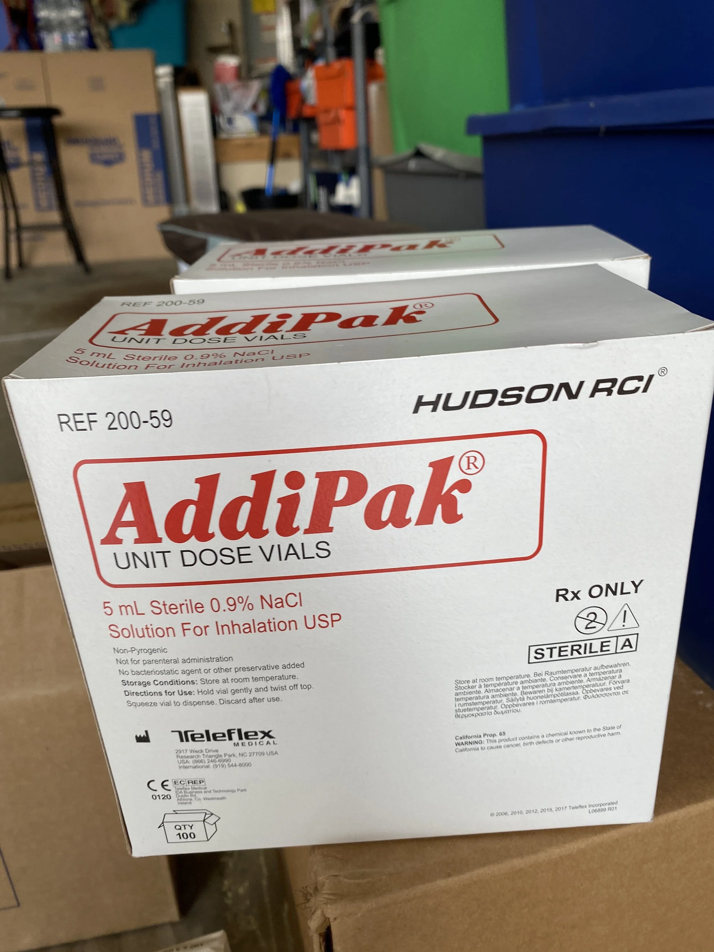 Addipak Unit Dose Vials