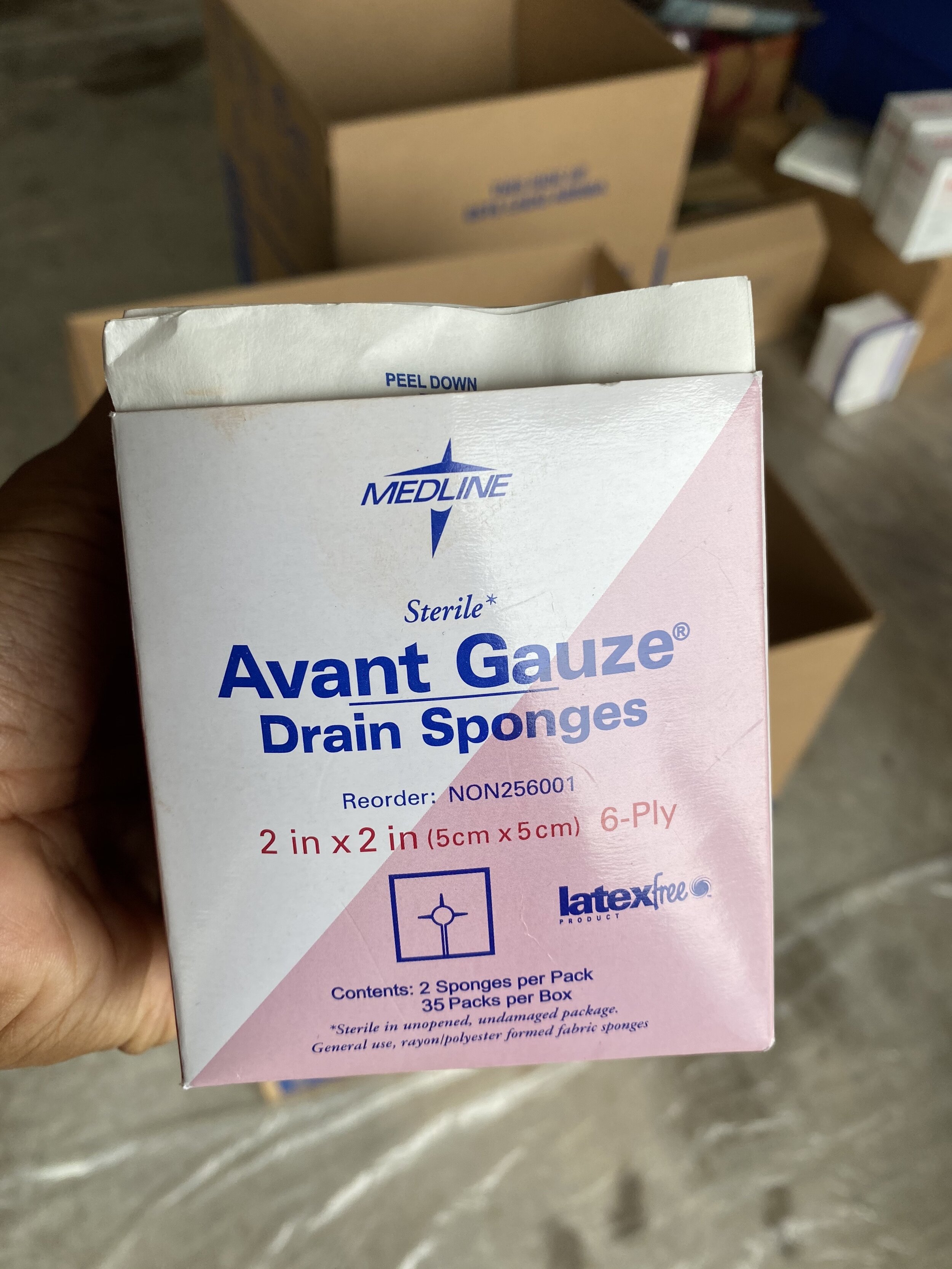 Avant Gauze Drain Sponges